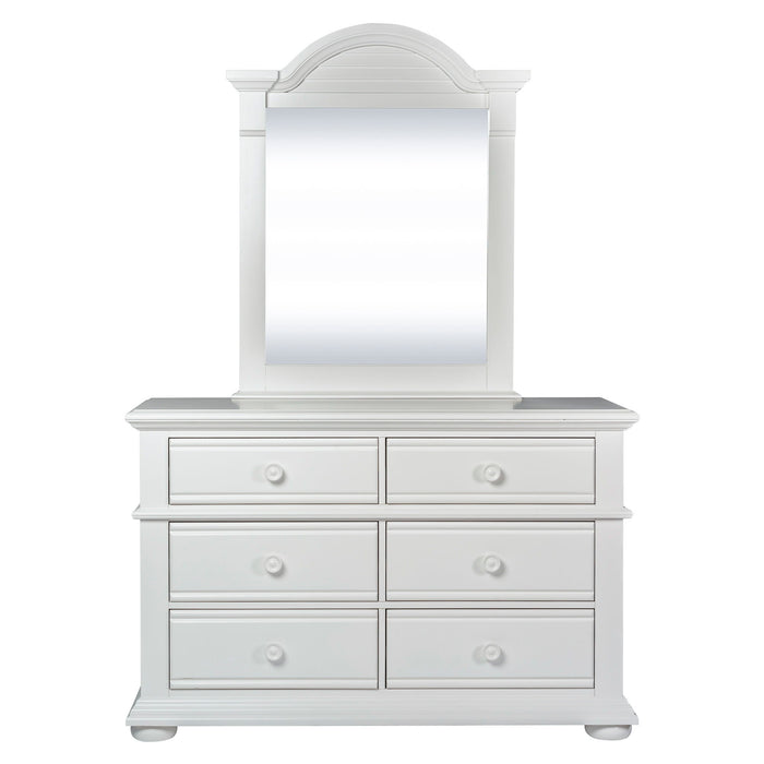 Summer House - Dresser & Mirror - White