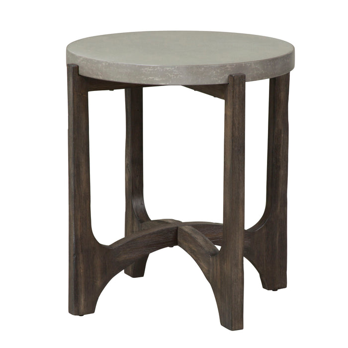 Cascade - 3 Piece Set (1-Cocktail 2-End Tables) - Dark Brown