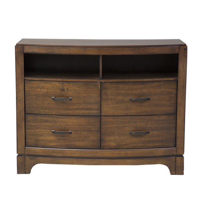 Avalon - Media Chest - Dark Brown