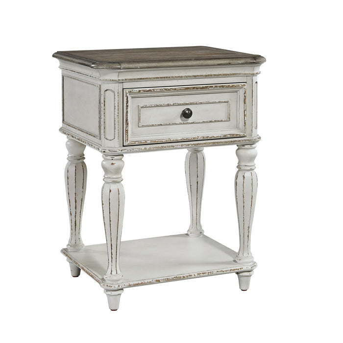 Magnolia Manor - Leg Night Stand - White