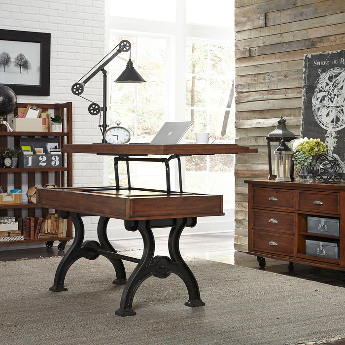 Arlington House - Lift Top Writing Desk - Dark Brown