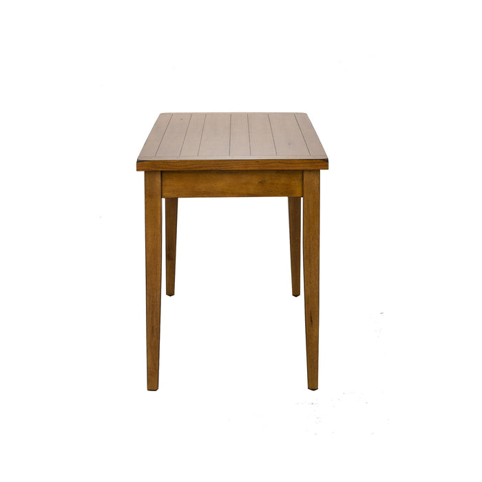 Treasures - Rectangular Leg Table - Dark Brown