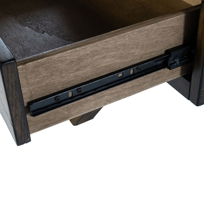 Lennox - Display Cocktail Table - Dark Brown