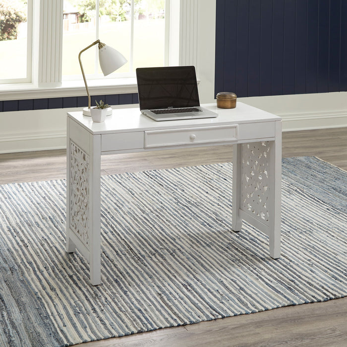 Trellis Lane - Accent Writing Desk - White