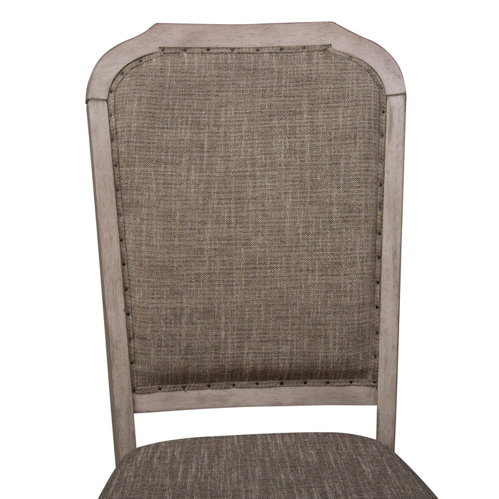 Willowrun - Upholstered Side Chair - Rustic White