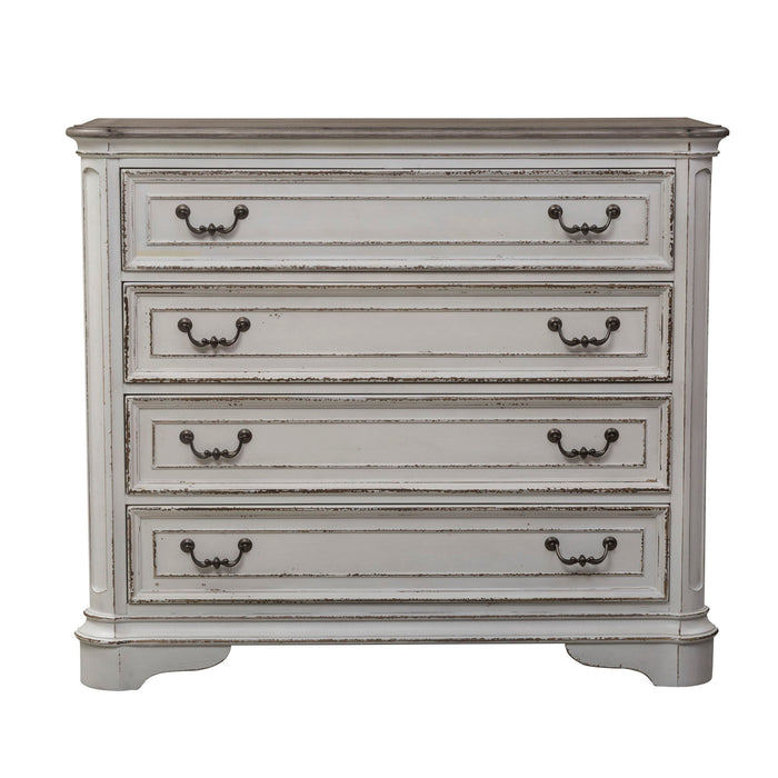 Magnolia Manor - Media Chest - White