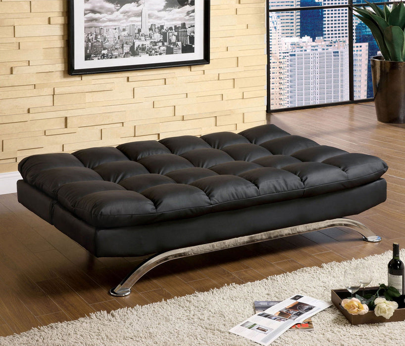 Aristo - Futon Sofa - Black