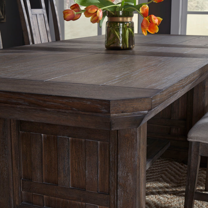 Artisan Prairie - Trestle Table - Dark Brown