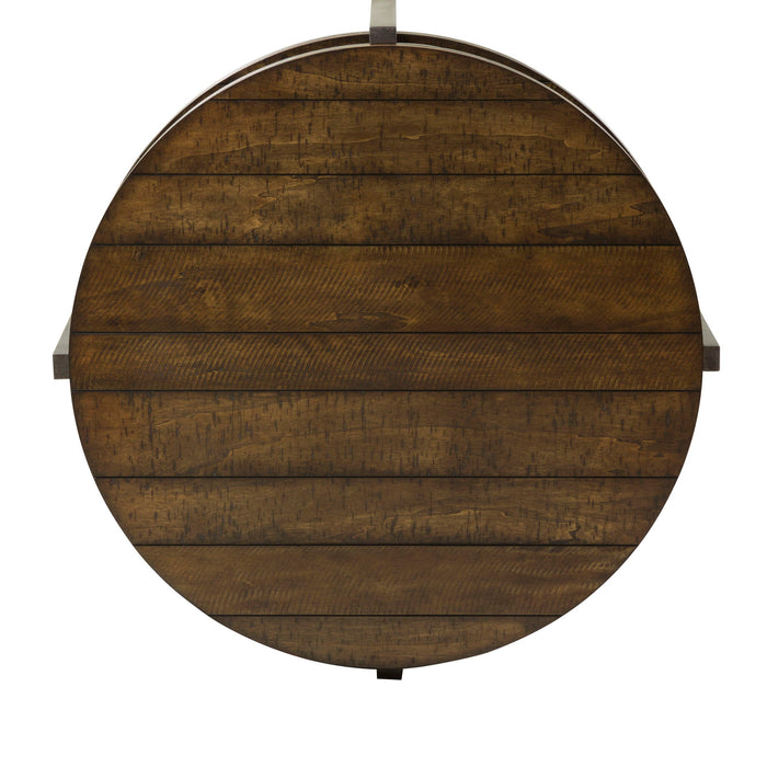 Breckinridge - Round Cocktail Table - Dark Brown