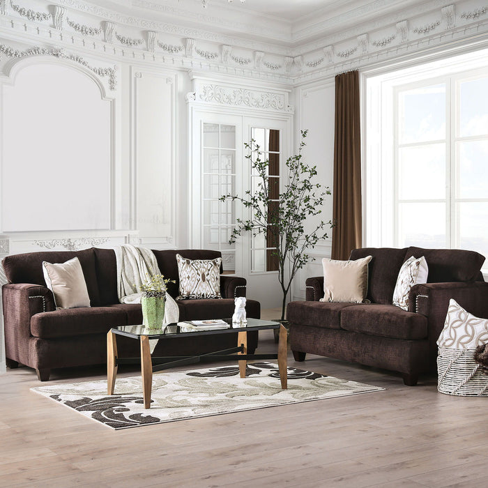 Brynlee - Sectional (*Pillows Sold Separately) - Chocolate