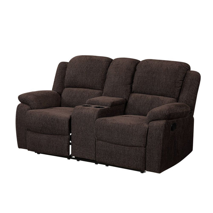 Madden - Loveseat - Brown Chenille