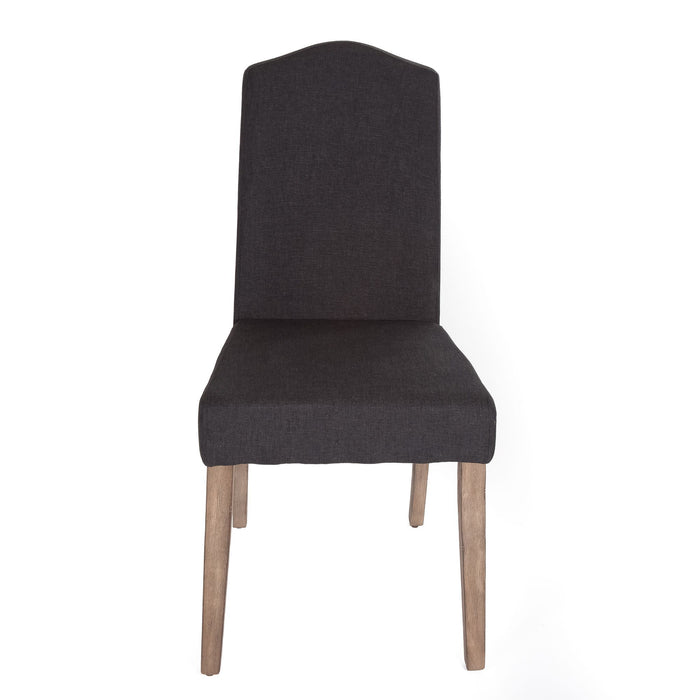 Carolina Lakes - Upholstered Side Chair - Charcoal