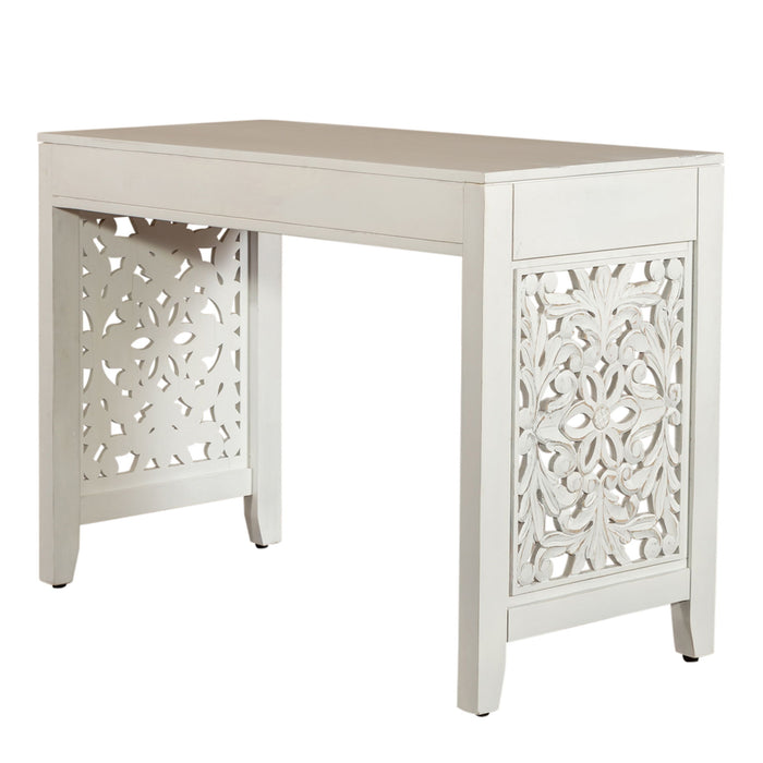 Trellis Lane - Accent Writing Desk - White