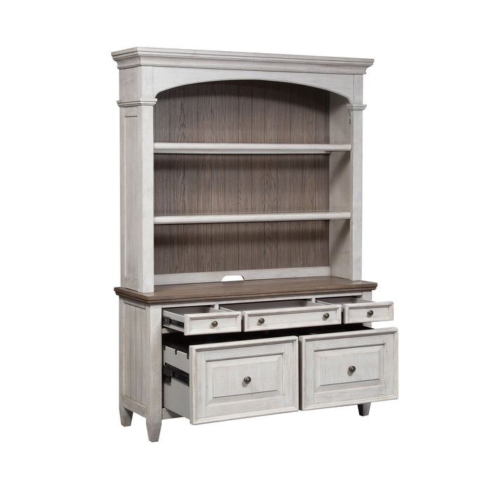 Heartland - Credenza & Hutch - White