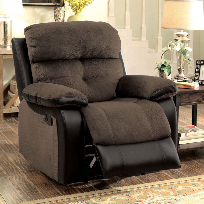 Hadley - Recliner - Brown / Black