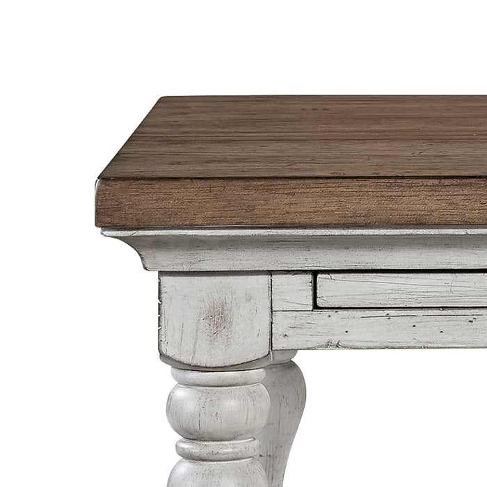 Farmhouse Reimagined - 1 Drawer Night Stand - White