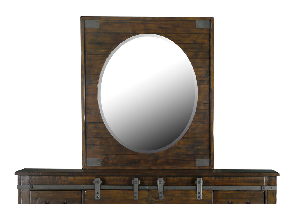 Pine Hill - Portrait Oval Mirror