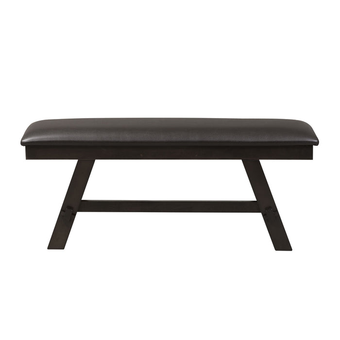 Lawson - Dining Bench - Dark Brown