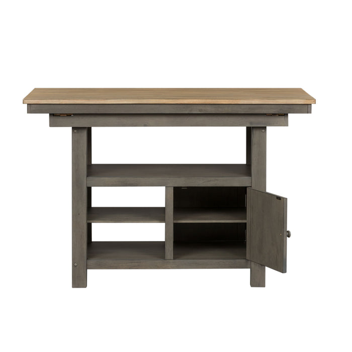 Lindsey Farm - Kitchen Island - Dark Gray