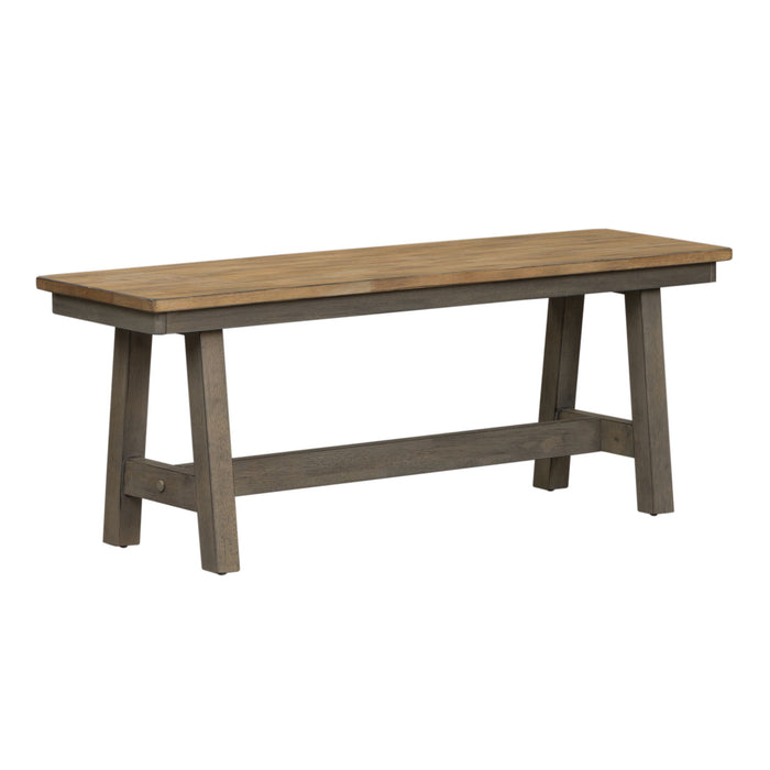 Lindsey Farm - Backless Bench - Dark Gray