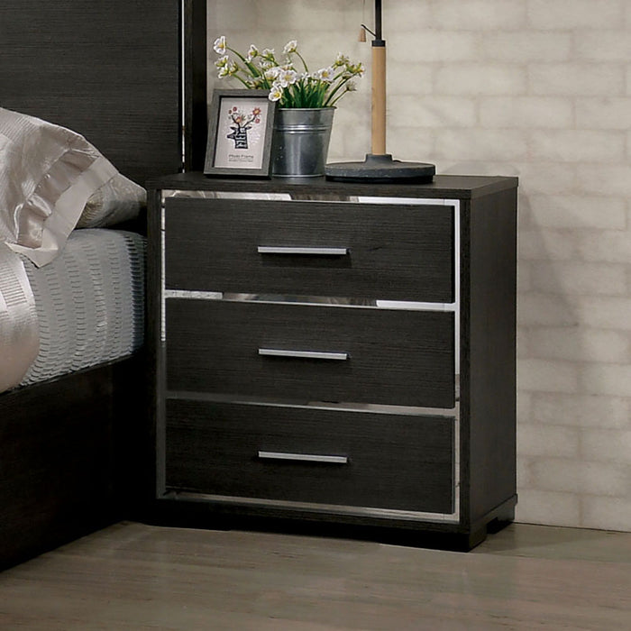 Camryn - Night Stand - Warm Gray