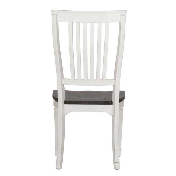 Allyson Park - Slat Back Side Chair - White