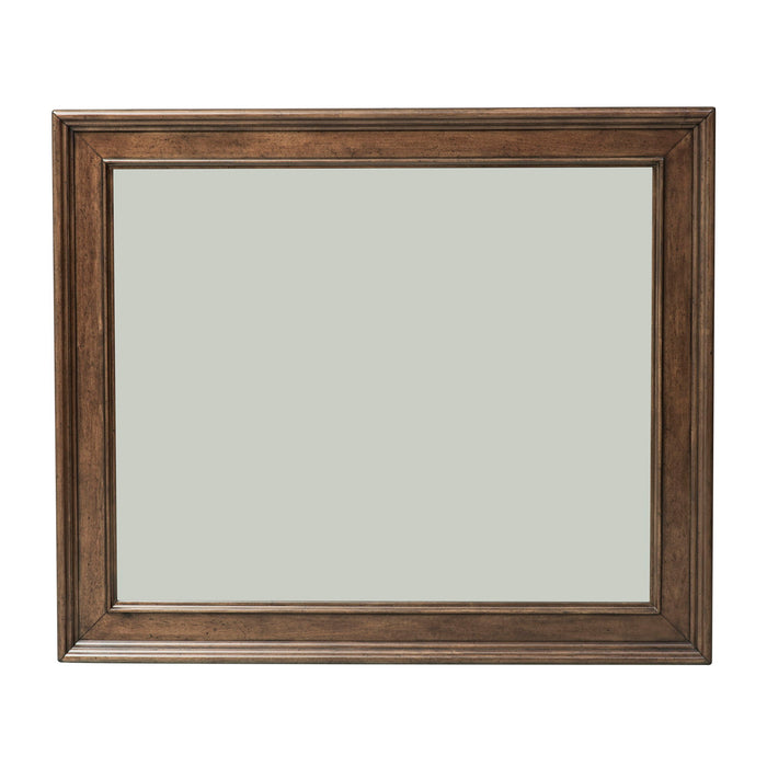 Rustic Traditions - Landscape Mirror - Dark Brown