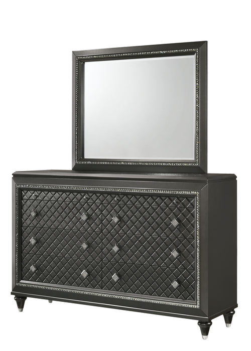 Giovani - Dresser, Mirror - Gray