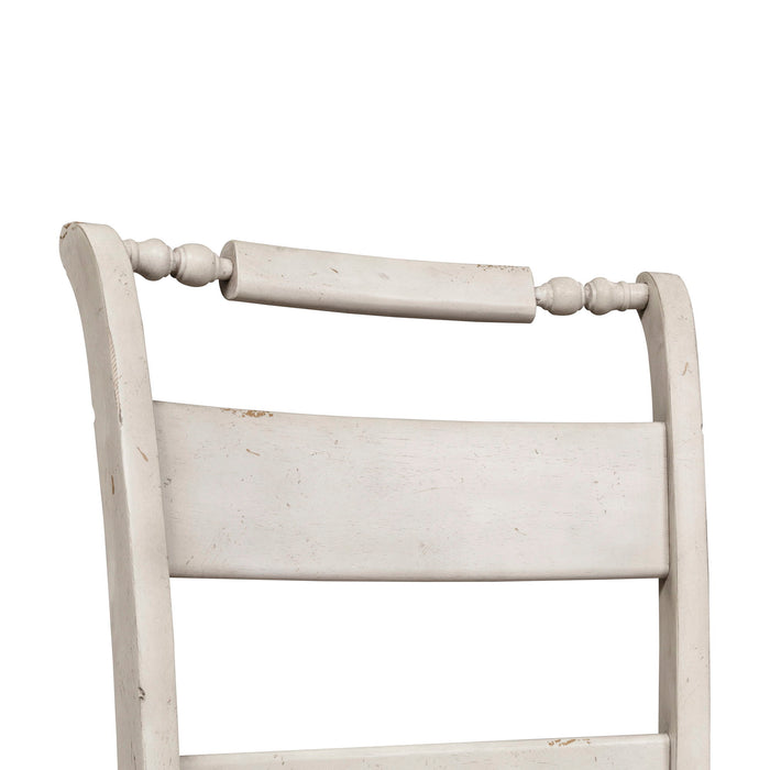 Whitney - Slat Back Side Chair - White