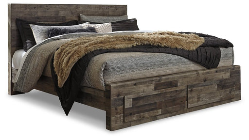 Derekson Bed with 2 Storage Drawers image