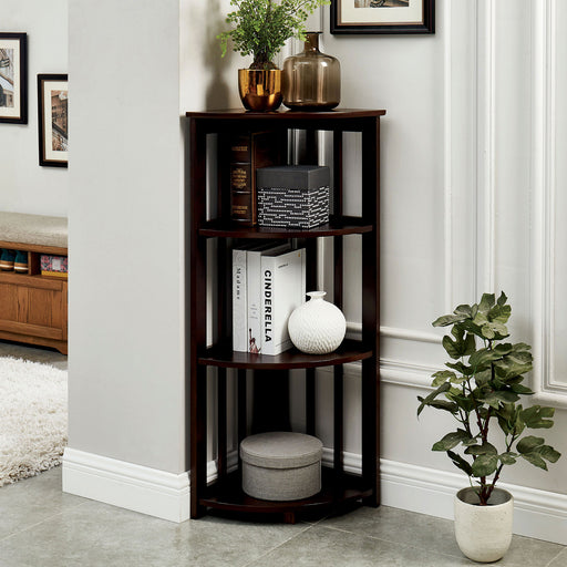 Gerraghty Dark Walnut Corner Cabinet image