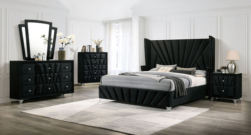 CARISSA Queen Bed + 2NS + Dresser + Mirror image