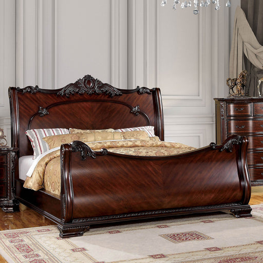 Bellefonte Brown Cherry Queen Bed image