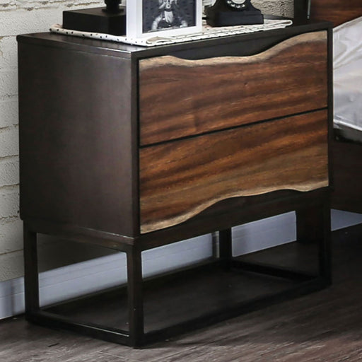 Fulton Dark Oak/Dark Walnut Night Stand image