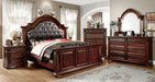 Esperia Brown Cherry 5 Pc. Queen Bedroom Set w/ 2NS image