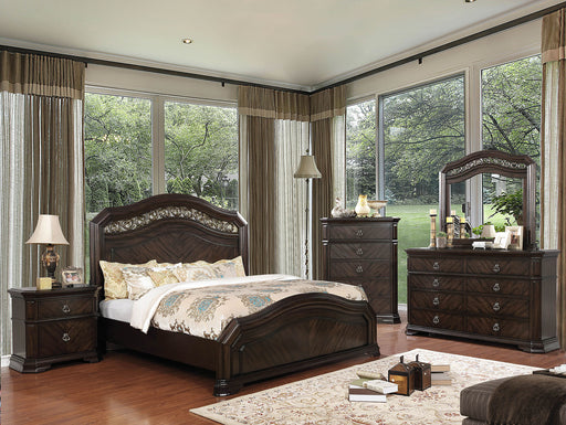 Calliope Espresso 5 Pc. Queen Bedroom Set w/ 2NS image