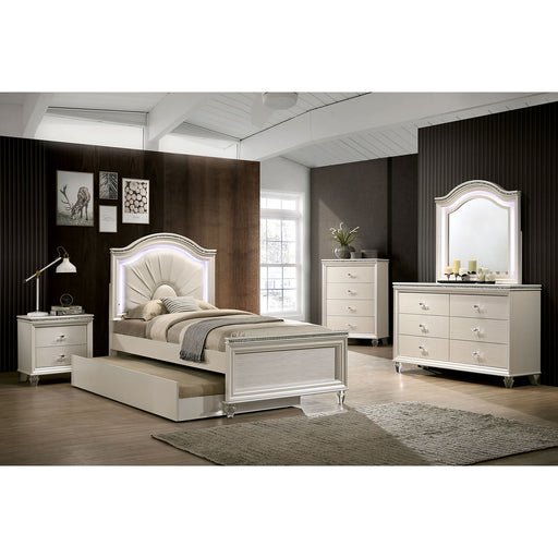 ALLIE 4 Pc. Full Bedroom Set w/ Trundle image