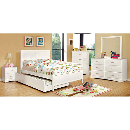 PRISMO White 4 Pc. Twin Bedroom Set image