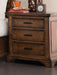 Elk Grove Rustic Three-Drawer Nightstand image