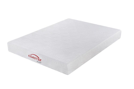 Keegan White 8-Inch Queen Memory Foam Mattress image