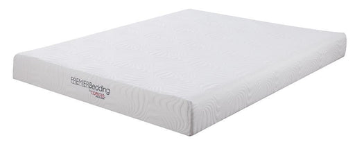 Keegan White 8-Inch Twin Memory Foam Mattress image