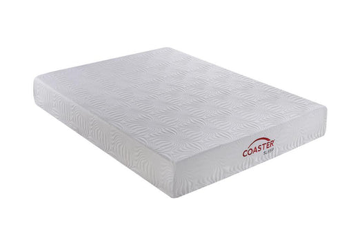 Key White 10-Inch California King Memory Foam Mattress image