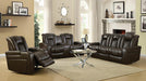 Delangelo Brown Power Motion Reclining Loveseat image