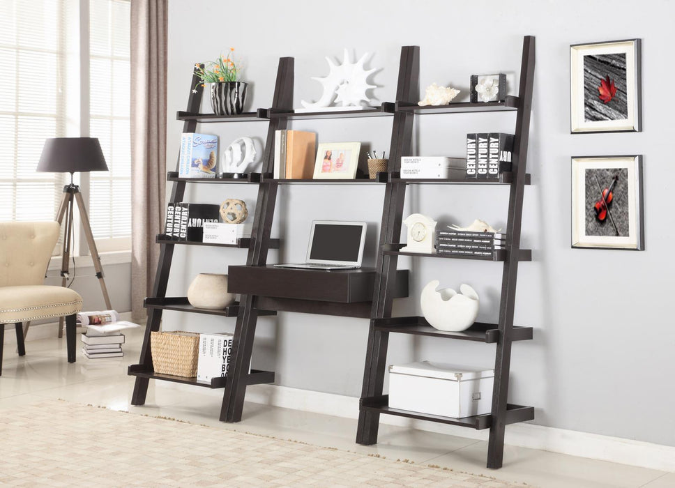 801373-S3 3 PC LADDER BOOKCASE SET image