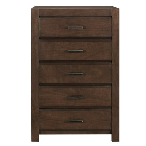 Homelegance Furniture Erwan 5 Drawer Chest in Dark Walnut 1961-9 image