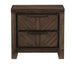 Homelegance Parnell Nightstand in Rustic Cherry 1648-4 image