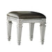 Homelegance Bevelle Vanity Stool in Silver 1958-14 image