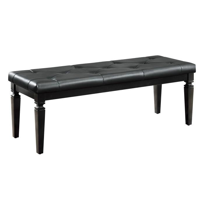 Homelegance Allura Bed Bench in Black 1916BK-FBH image