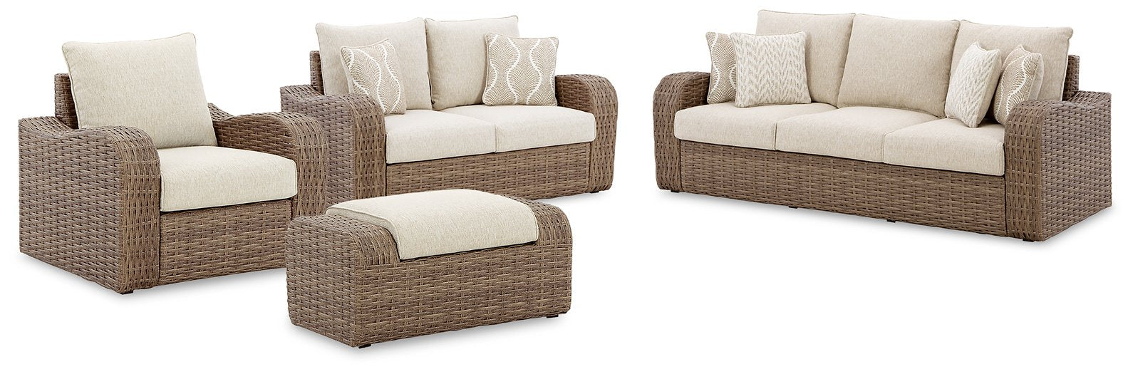 Sandy Bloom Outdoor Living Room Set image