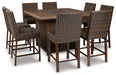 Paradise Trail Outdoor Bar Table Set image